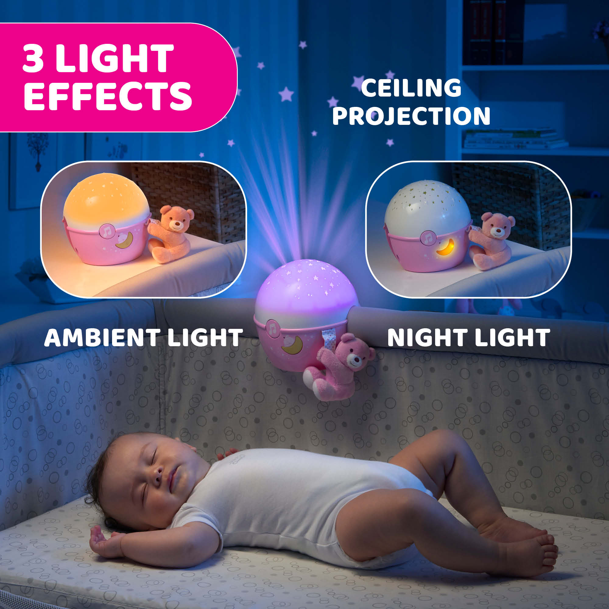 Chicco Next 2 Stars Projector Blue 00007647200000
