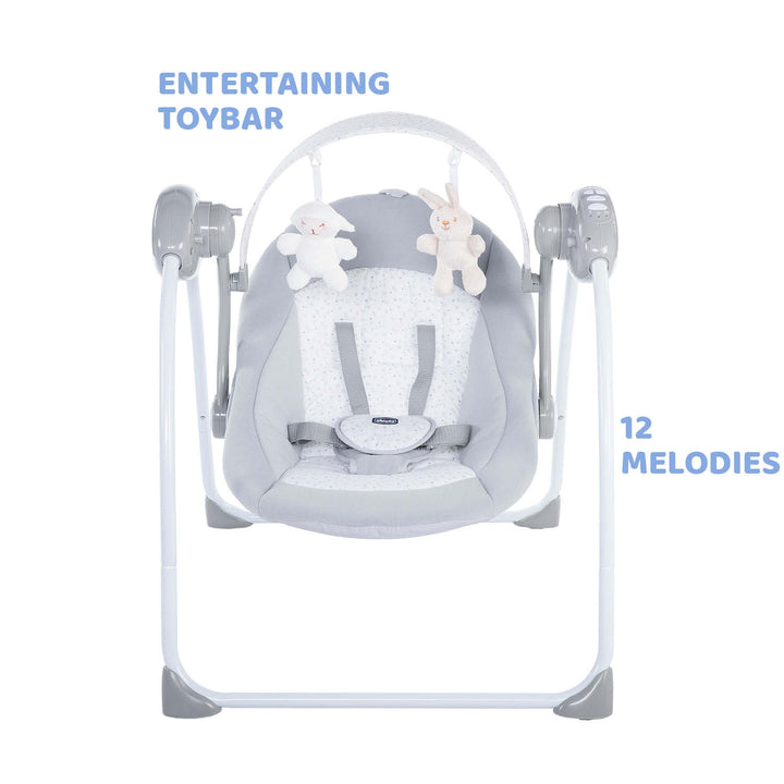Chicco Relax & Play Baby Swing Cool Grey