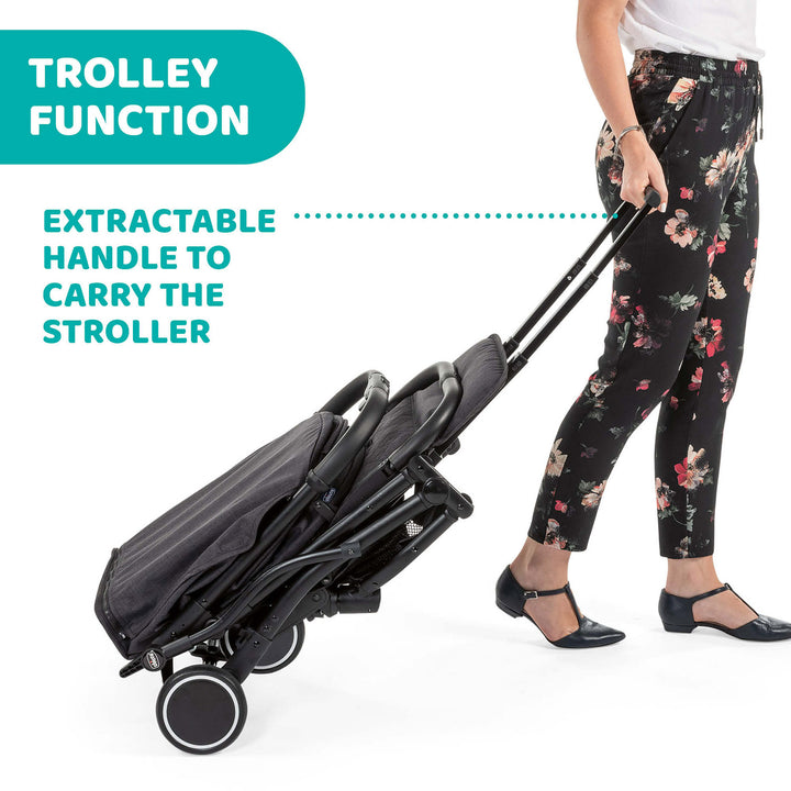 Chicco TrolleyMe Compact One Hand Fold Stroller 05079865280000