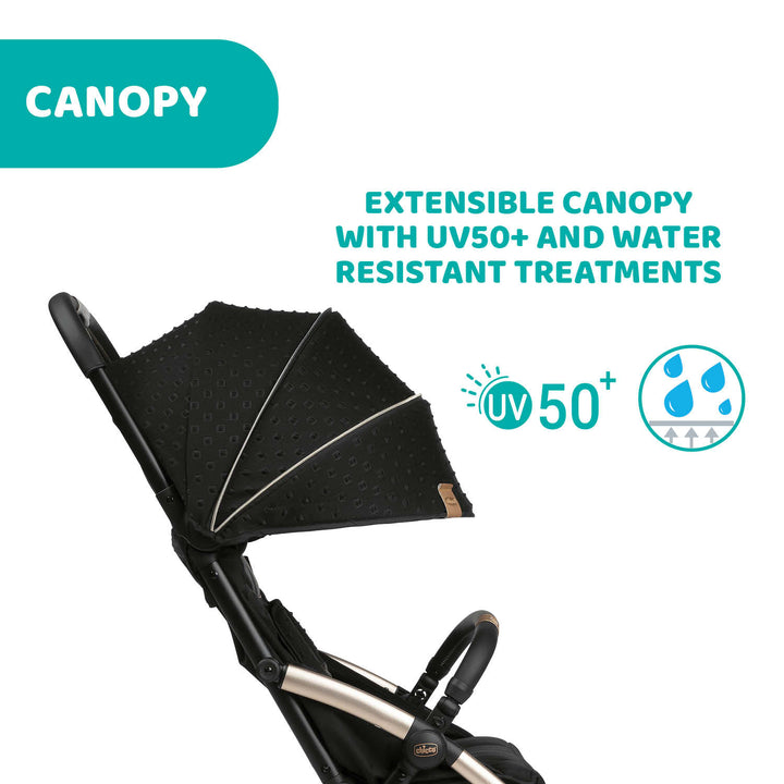 Chicco Goody Plus Self-Folding Stroller Black RE_LUX