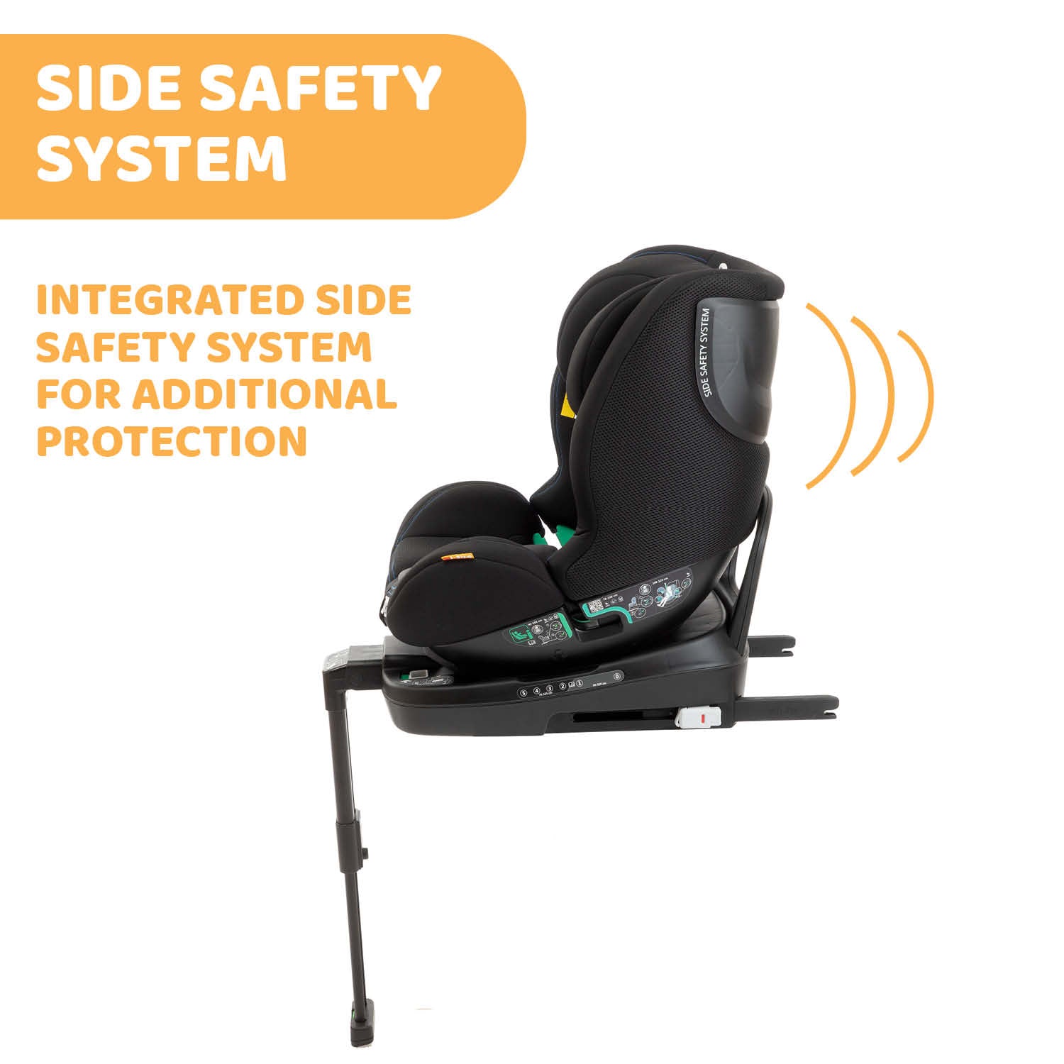 Chicco Seat3Fit i-Size Air Car Seat Black