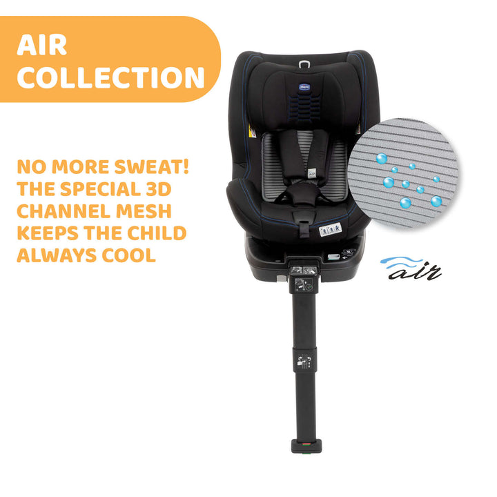 Chicco Seat3Fit i-Size Air Car Seat Black