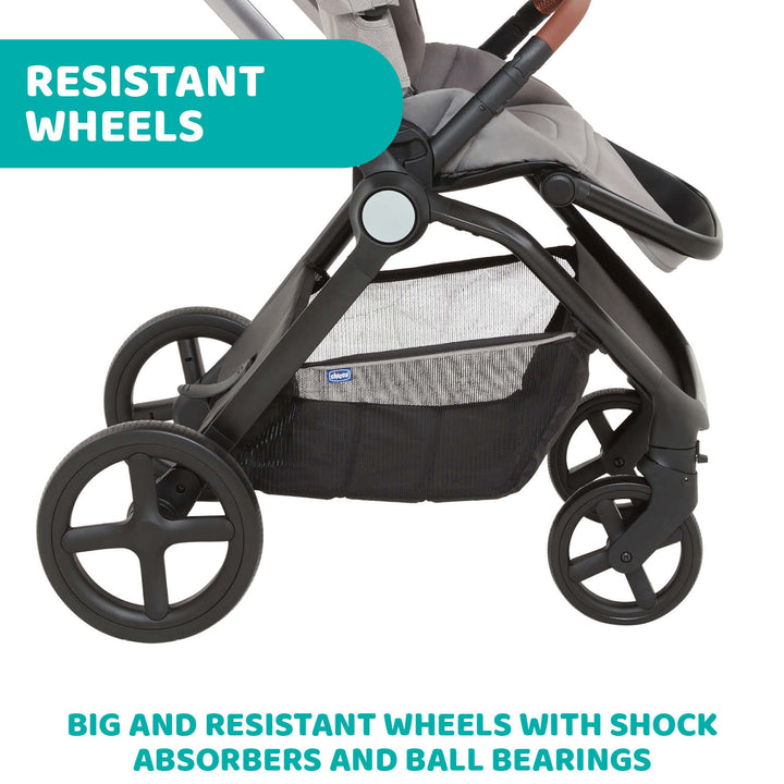 Chicco Mysa 2-Ways Facing Stroller Black Satin