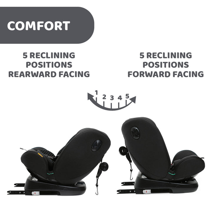 Chicco Unico Evo I-size Air Car Seat Black Air 04087031720000