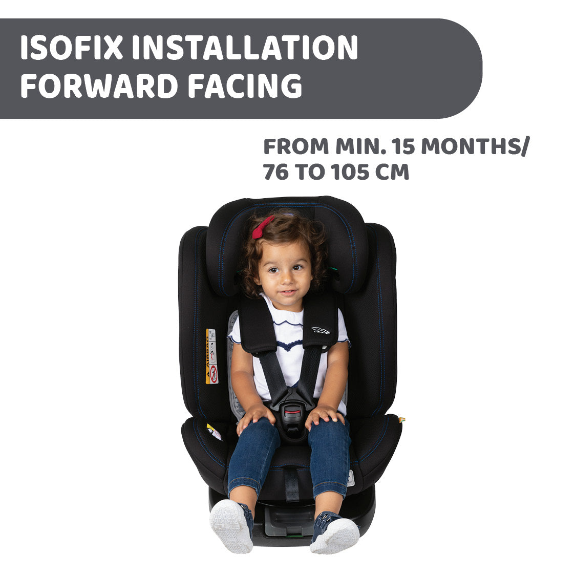 Chicco Unico Evo I-size Air Car Seat Black Air 04087031720000
