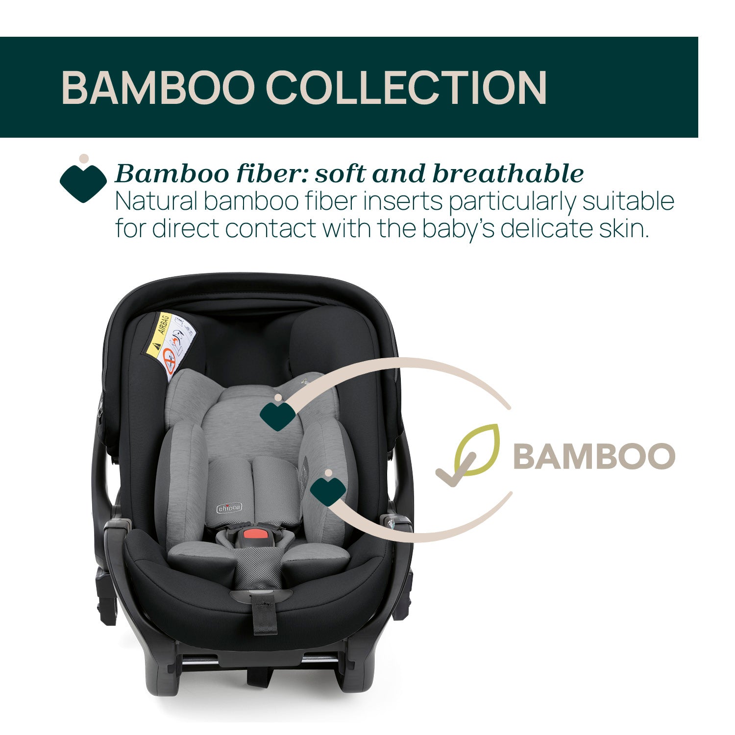 Chicco First-Seat Recline i-Size Carrier Black Satin 05087100450000