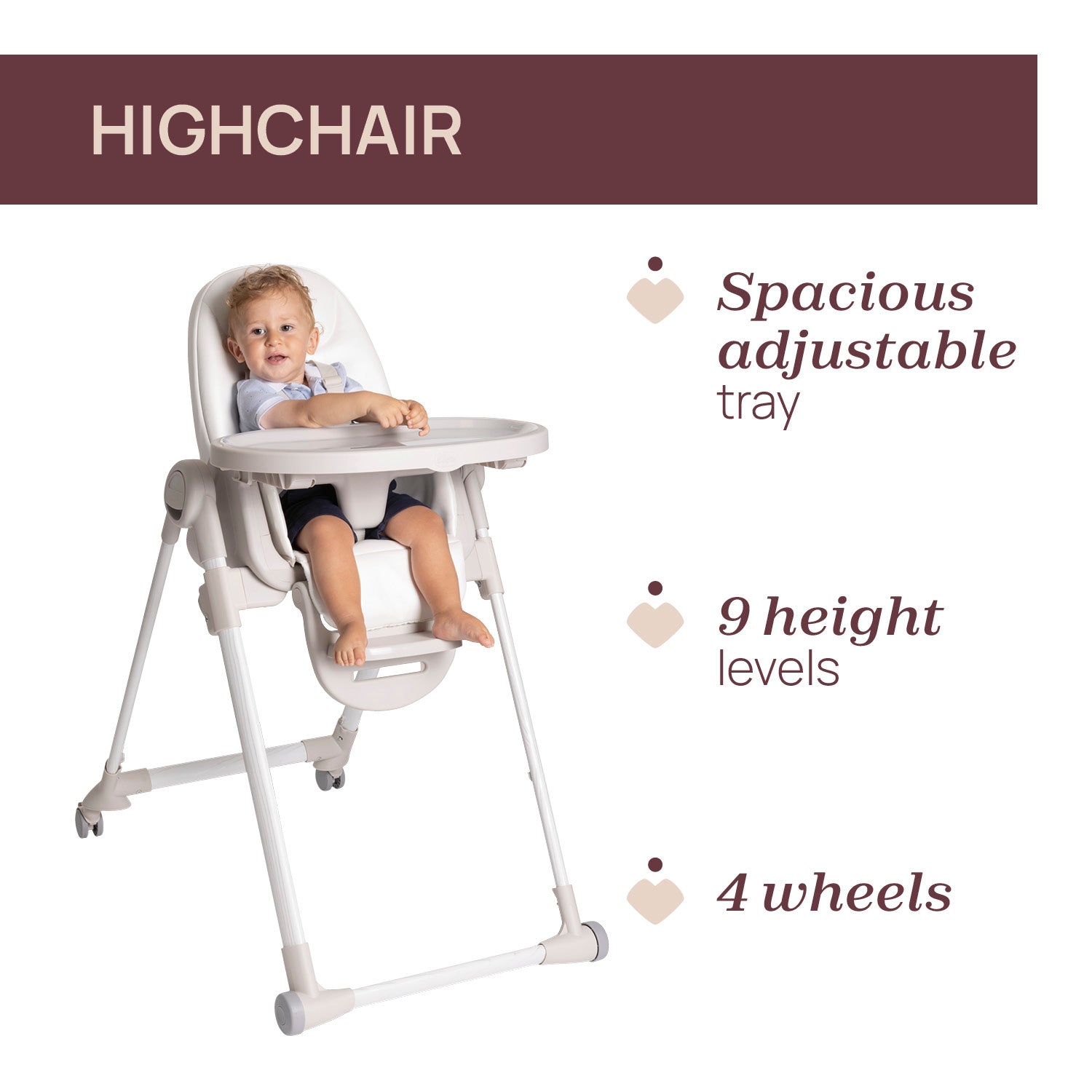 Chicco Polly Armonia Highchair 05087140420000