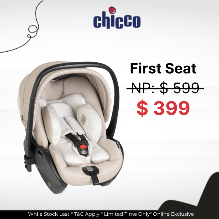 Chicco First-Seat Recline i-Size Carrier Black Satin 05087100450000