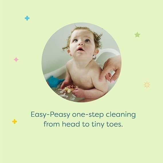 Babyganics foaming shampoo + body wash, fragrance free 473ml