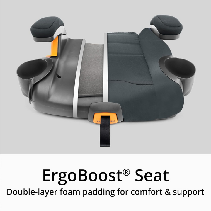 Chicco KidFit ClearTex Plus 2-in-1 Belt-Positioning Booster Car Seat 00079627120070