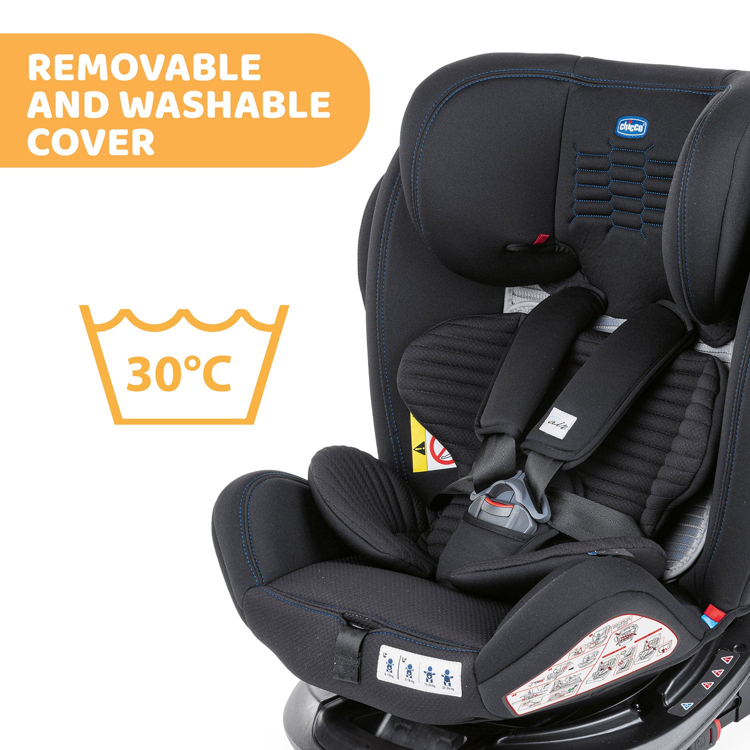 Chicco Unico Plus Air All in One Car Seat 04079654720000