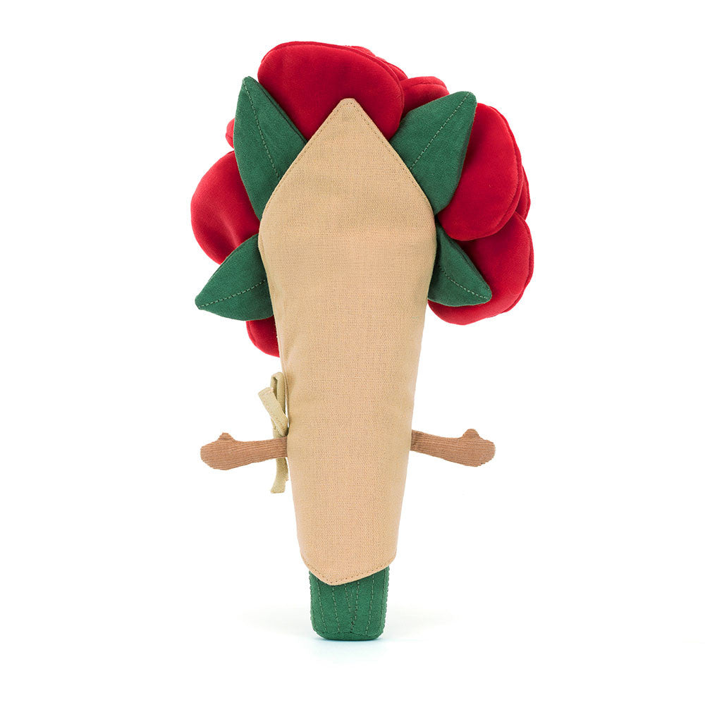 Jellycat Amuseables Rose Bouquet (Free Jellycat Dust Bag)