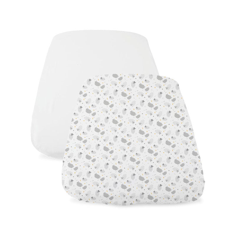 Chicco Next2Me Forever Accessory Bedsheet (Grey Sheep)