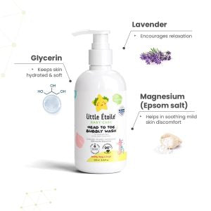 Little Étoile Head to Toe Bubbly Wash for Delicate Skin (0+ Months)