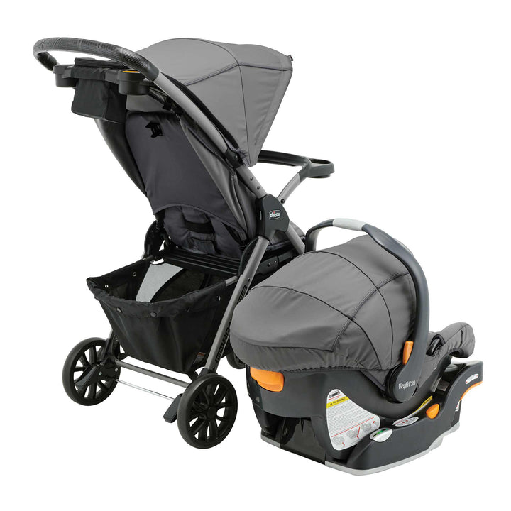 Chicco Mini Bravo Plus Travel System Slate 00079660040070