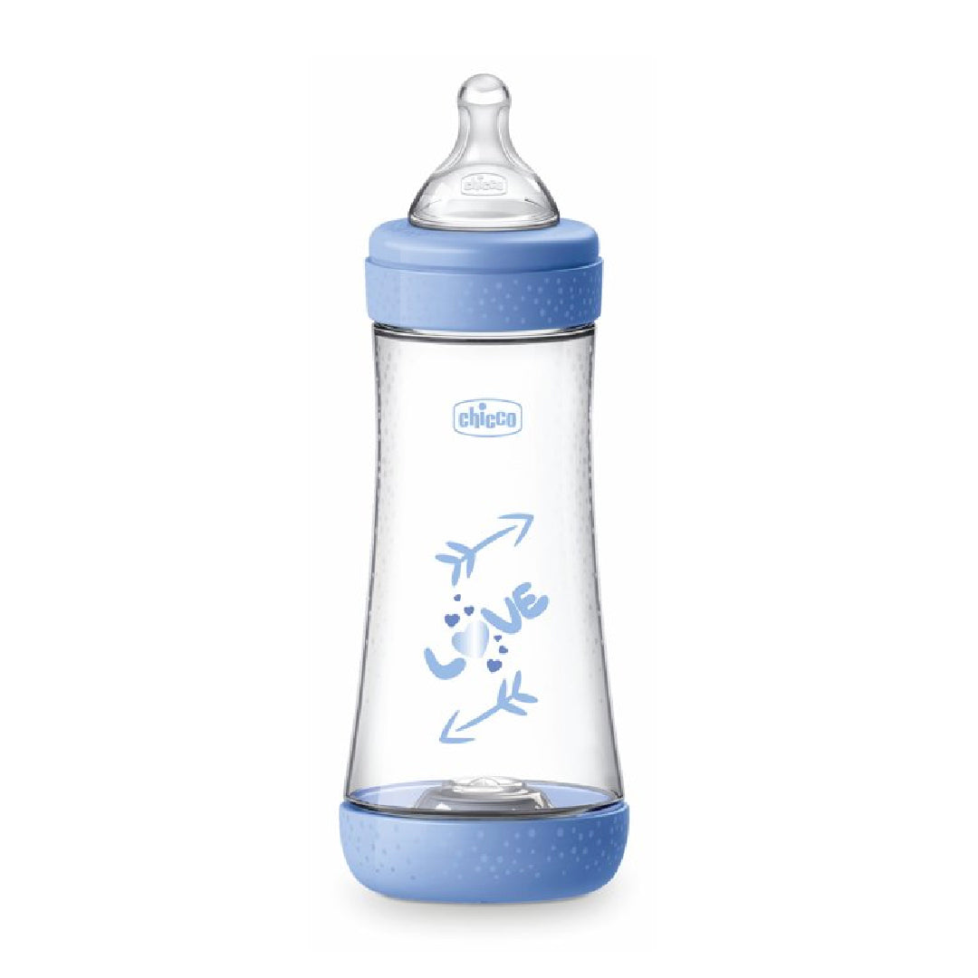 Chicco Perfect5 PP Silicone Feeding Bottle Pink 00020211110040