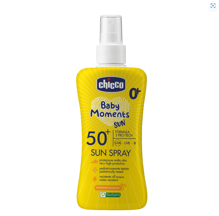 Chicco Baby Moments Sun Spray SPF50+ 150ml 00011260000000