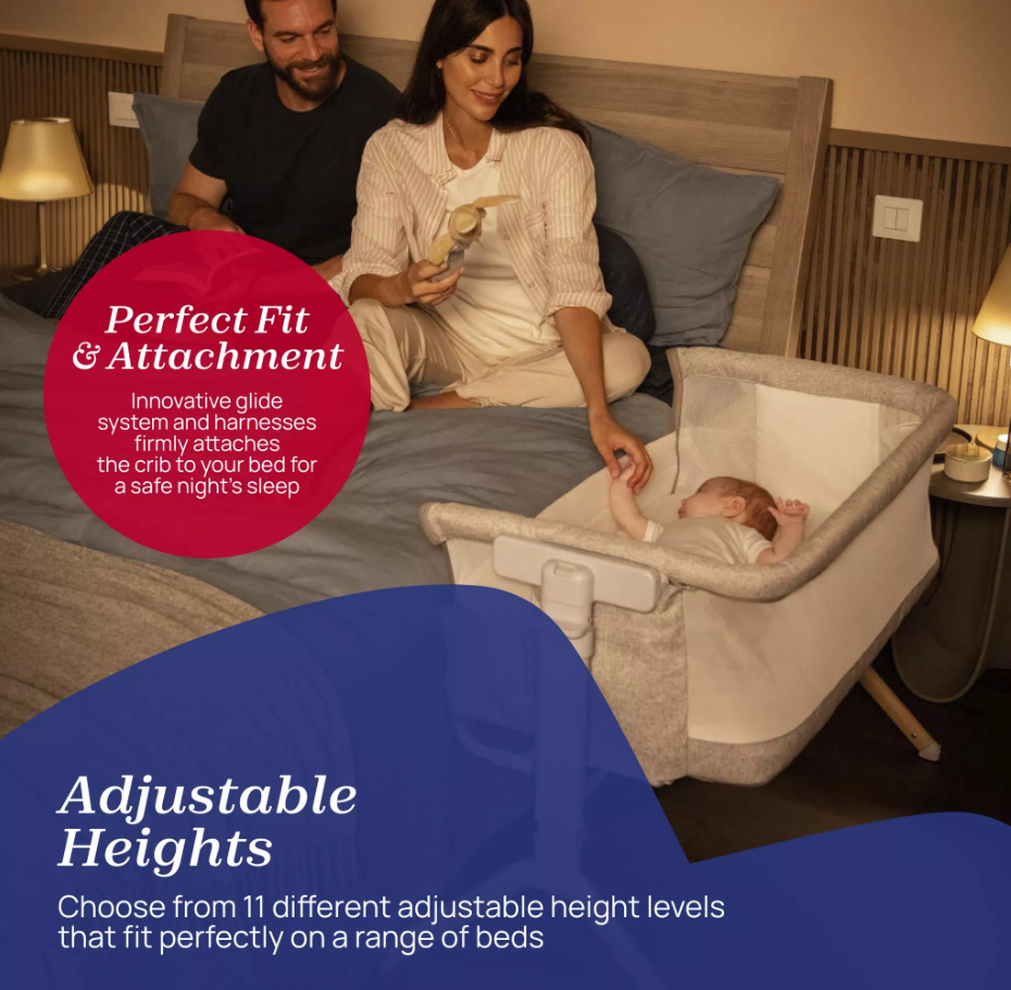 Chicco Next2Me Armonia Bedside Cradle Scandinavian 07087142610000