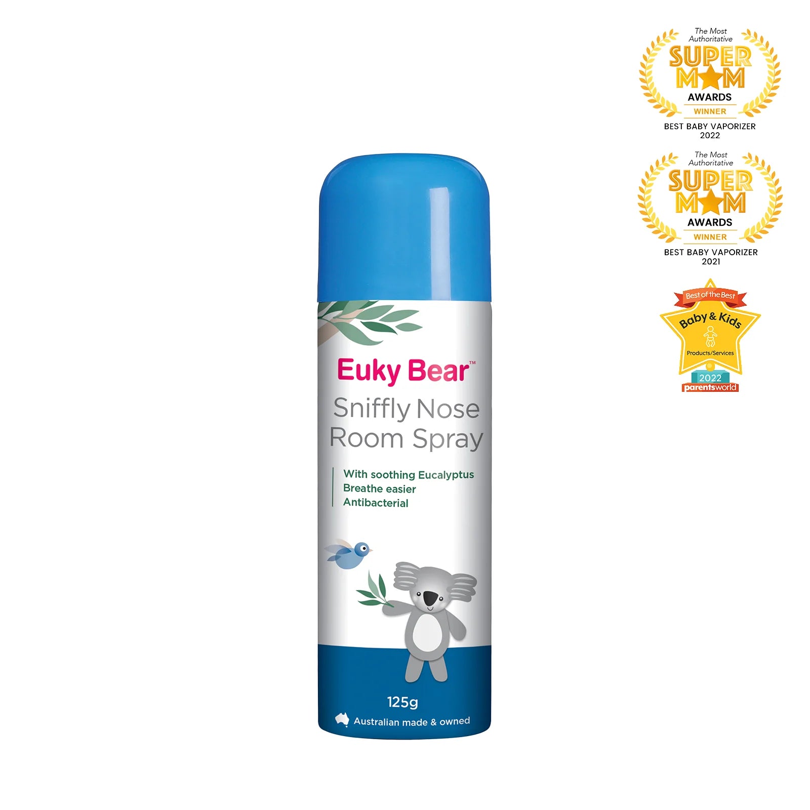 Euky Bear Sniffly Nose Room Spray 125g (Weekly Restock)