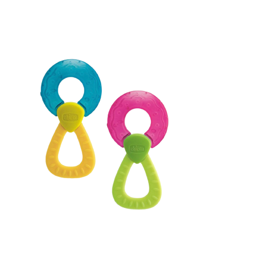 Chicco Fresh Relax Teether Ring With Handle 4M+ 00071520600000