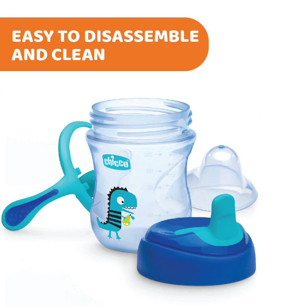 Chicco Training Cup 200ml 6M+ Orange Blue 00006921300000