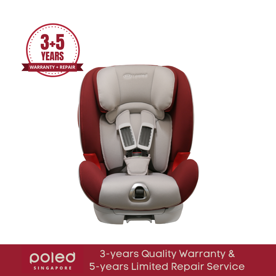 Poled x KIA Y-FIX (1 year to 12 years old)| Red