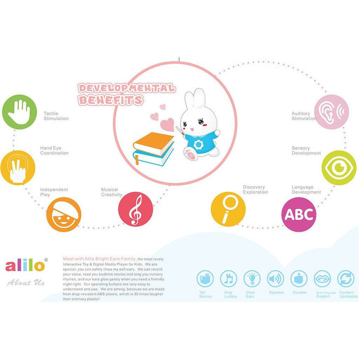 Alilo - Kids Digital Player A2 (Buddy Bunny) | Little Baby.
