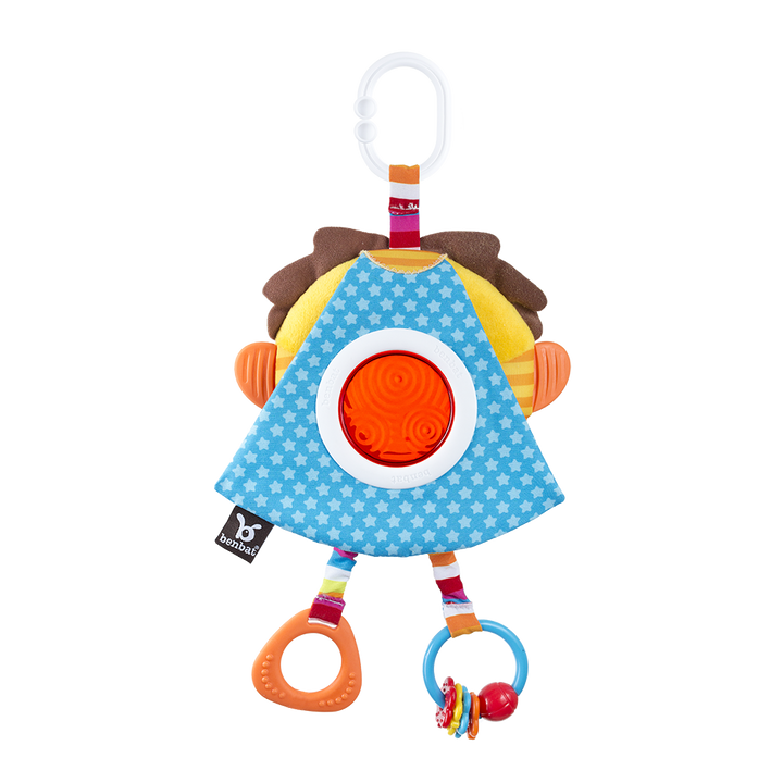 Benbat Dazzle Friends Multi-Skills Travel Toy - Lion | Little Baby.