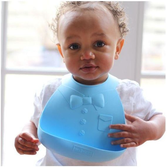 Make My Day Bib - Blue | Little Baby.