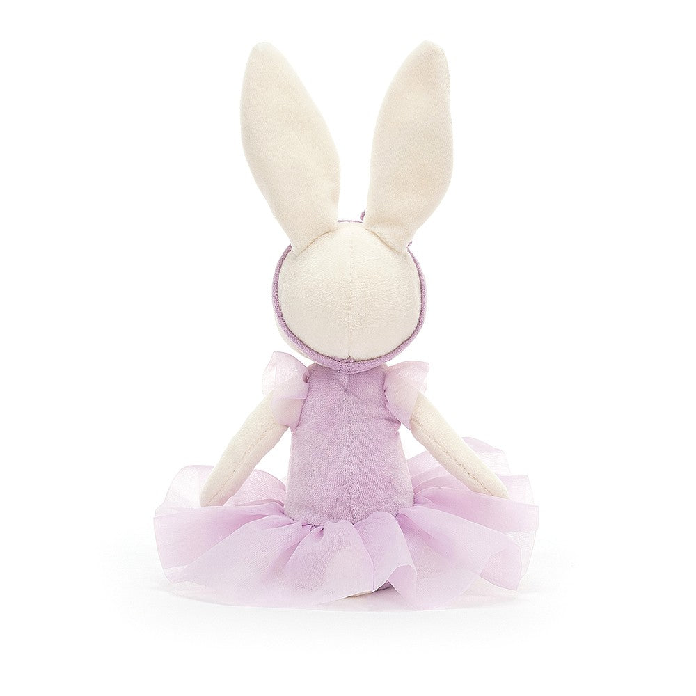 JellyCat Pirouette Bunny Lilac - H27cm | Little Baby.