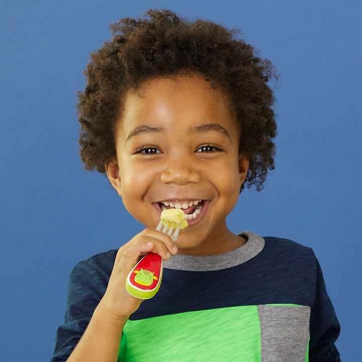 Skip Hop Zootensils Fork & Spoon - Dragon | Little Baby.