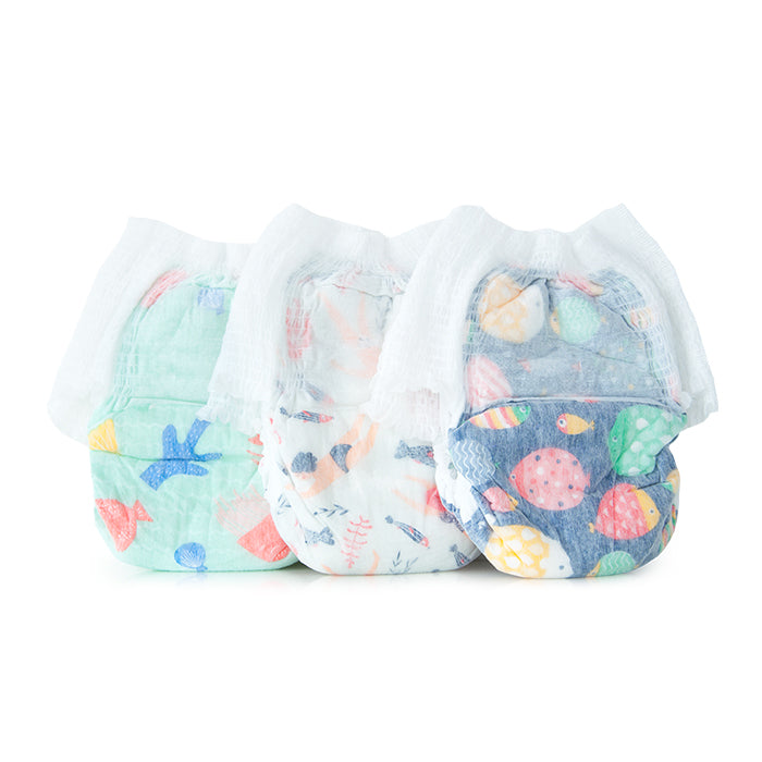 Offspring Fashion Pants (1 carton - 4 packets) - Random Designs | Little Baby.
