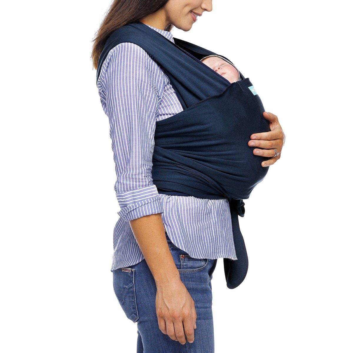 MOBY Wrap Classic 100% Cotton - Midnight | Little Baby.