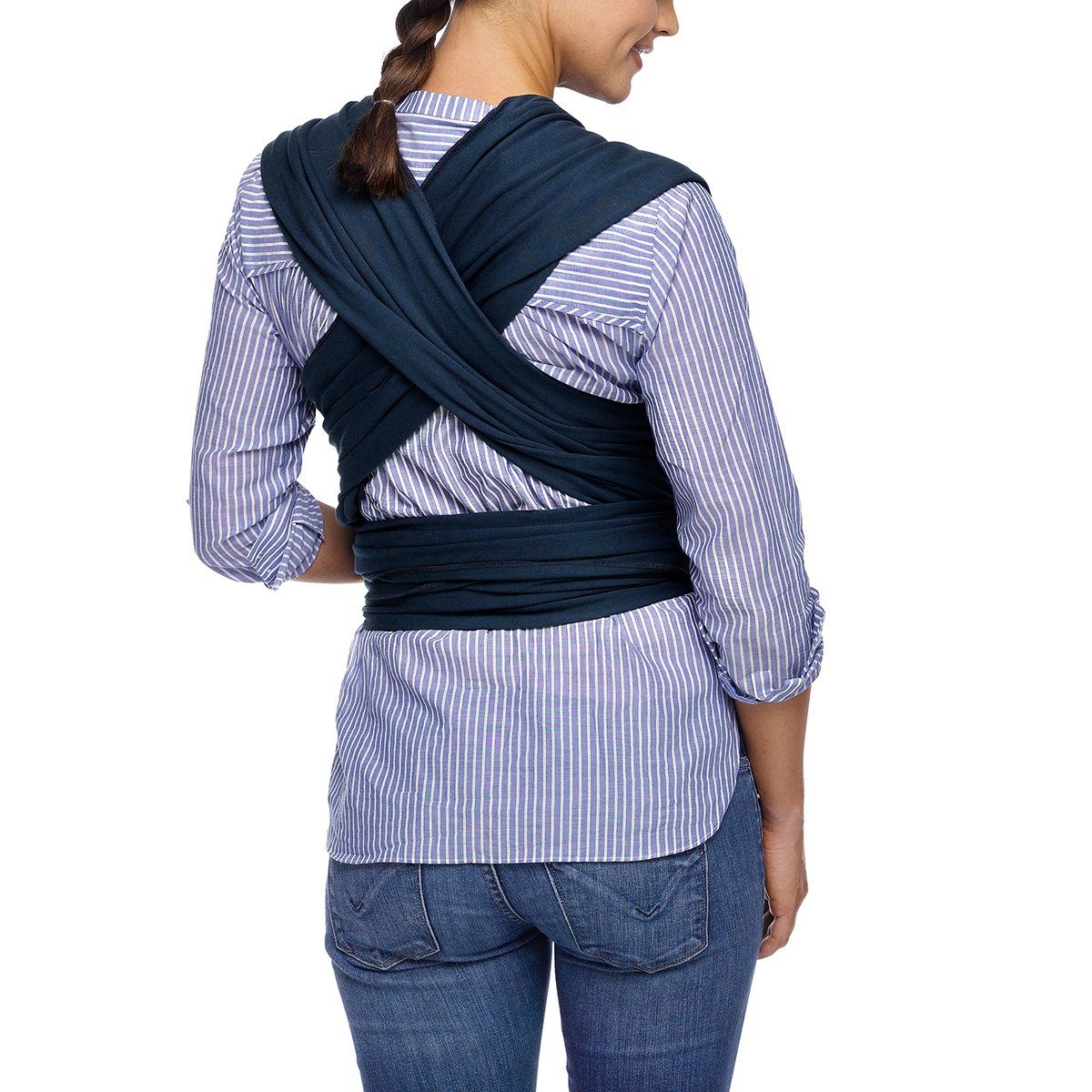 MOBY Wrap Classic 100% Cotton - Midnight | Little Baby.