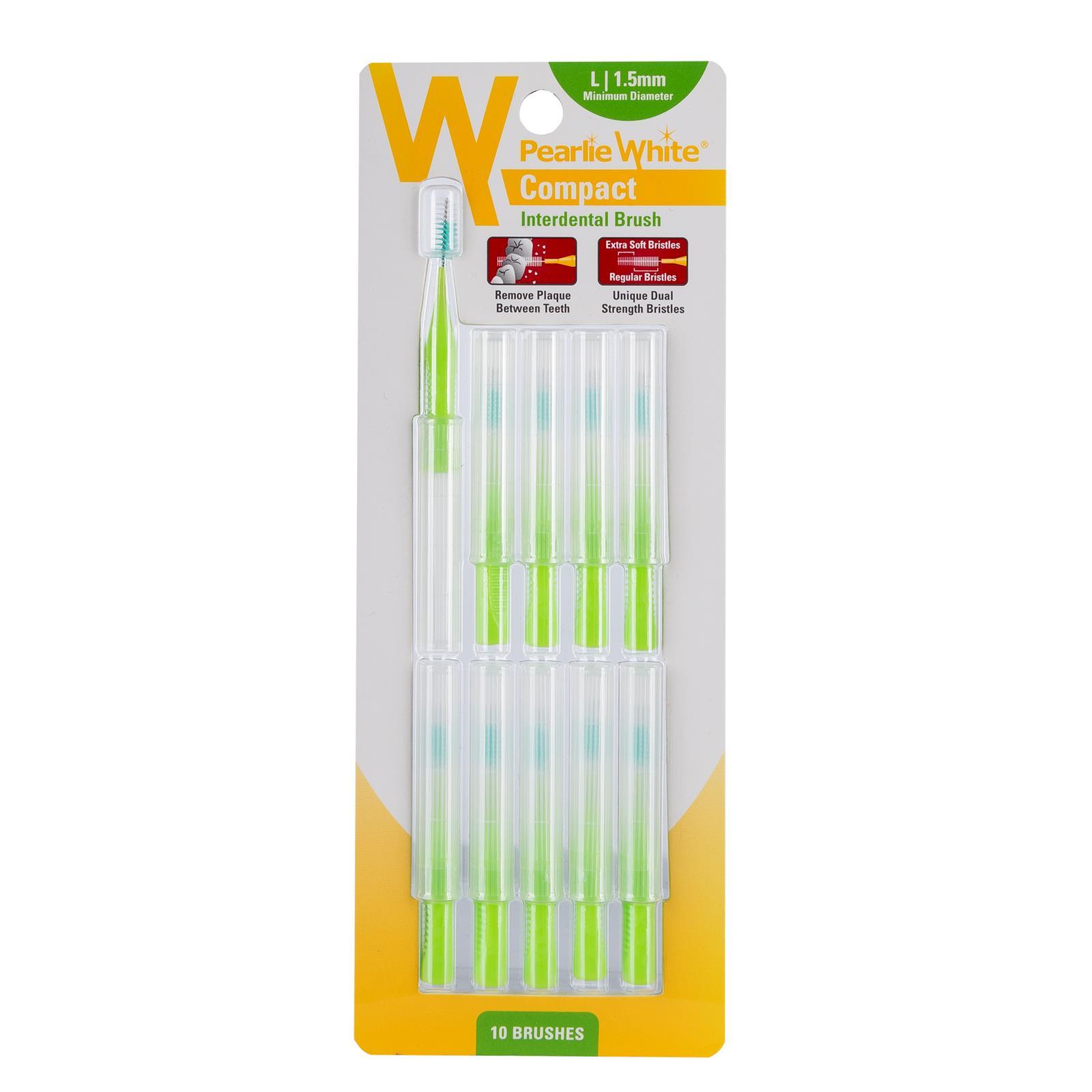 Compact Interdental Brushes | - Pack of 10s | Little Baby.