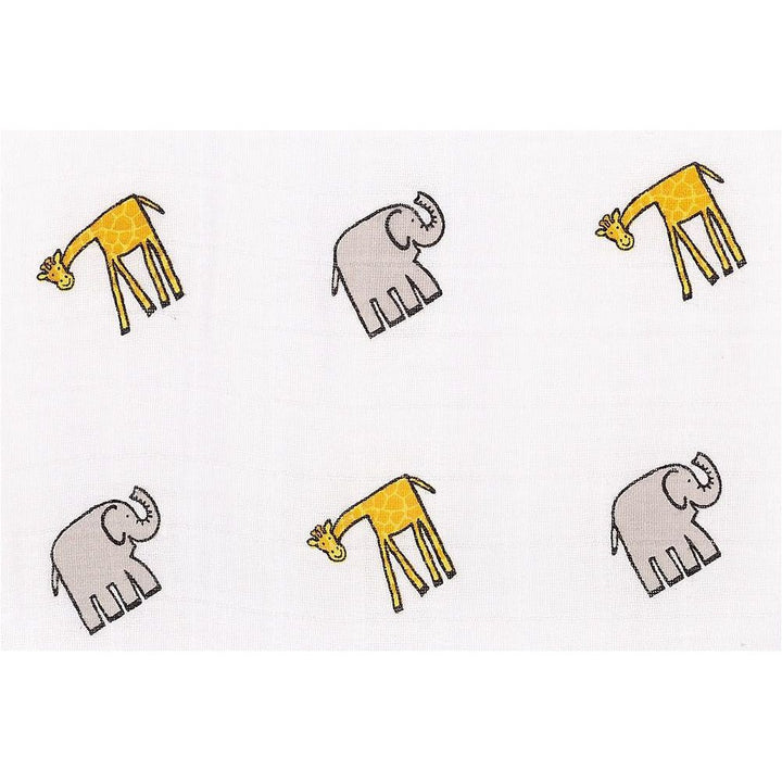 JellyCat Jungly Tails Pair Of Muslins | Little Baby.