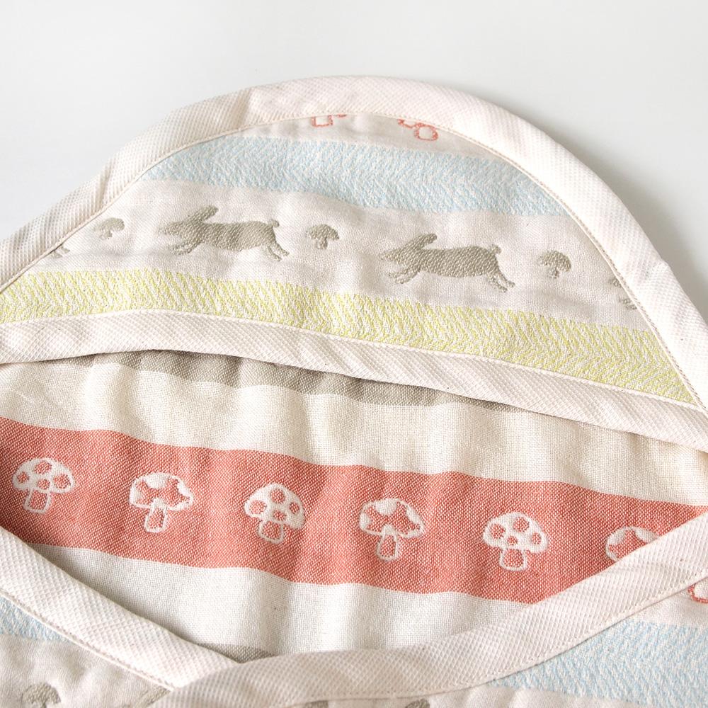 Hoppetta Lapin Lapin 6-fold Gauze with Footstopper | Little Baby.