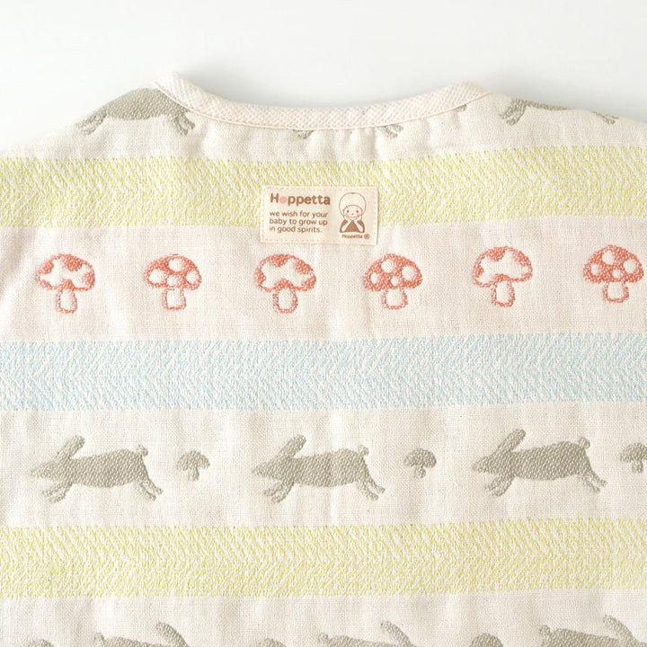 Hoppetta Lapin Lapin 6-fold Gauze Sleeping Vest for Toddler Kids | Little Baby.