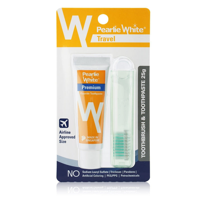 Travel Toothbrush | with Premium Toothpaste 25gm | Little Baby.